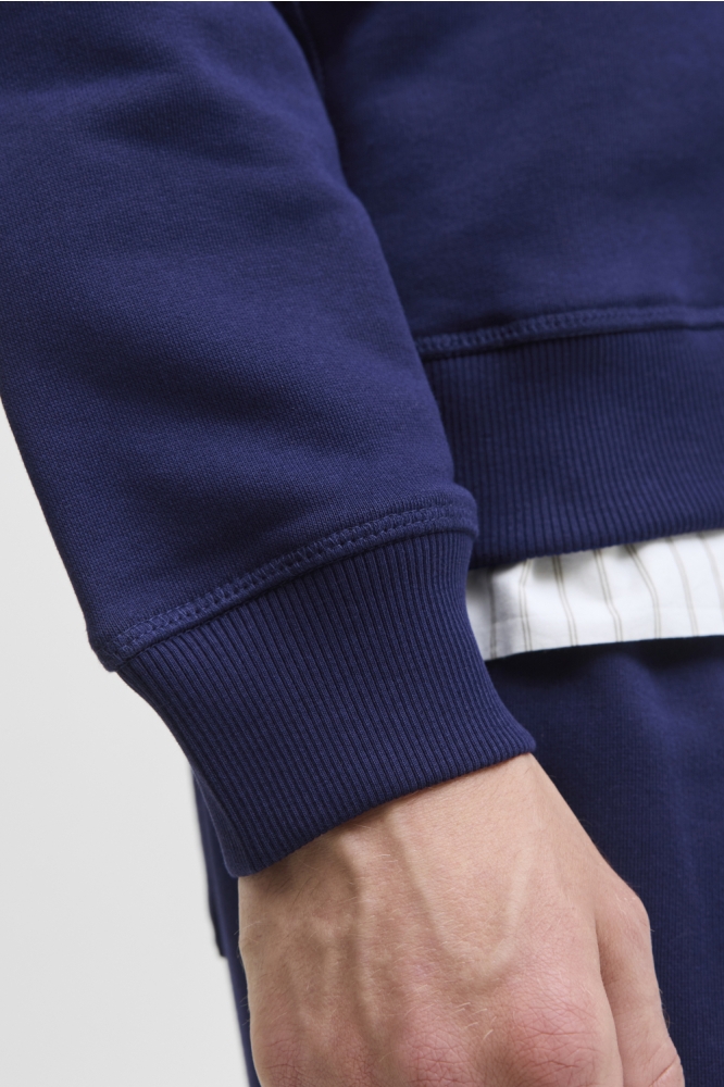 JORNORREBRO EMB SWEAT HIGH NECK SN 12282899 OCEAN CAVERN